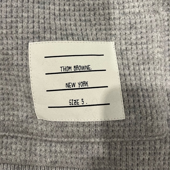 Thom Browne 4 Stripe Hoodie Cashmere Pullover XL - Picture 5 of 7